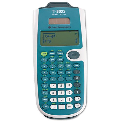 Texas Instruments TI30XSMV TI-30XS MultiView Scientific Calculator, 16-Digit LCD