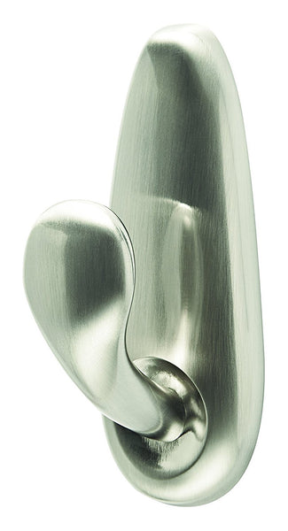 Command Forever Classic Metal Hook, Large, Brushed Nickel, 1-Hook (FC13-BN-ES)